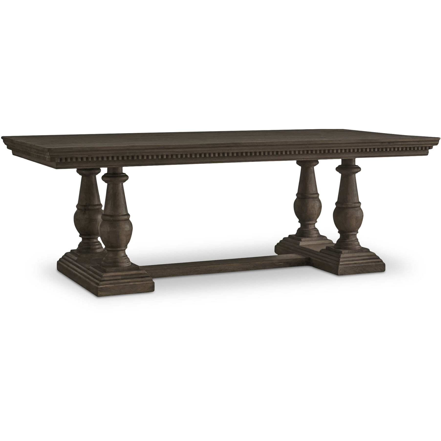 Everson 110 X 43 inch Dark Brown Dining Table